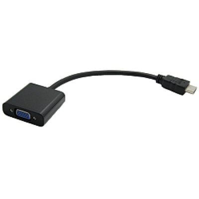 Roline VALUE adapter/kabel HDMI - VGA, M/F, 0.15m   / 12.99.3114